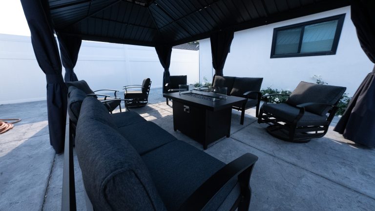 Bright Paths Outdoor Lounge Area