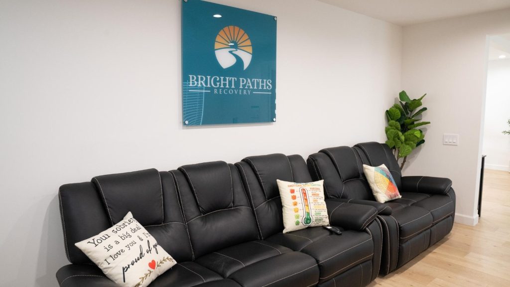 bright paths recovery luxury drug rehab ultra comfortable couch