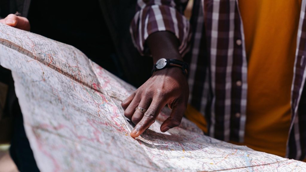 Individual mapping out a personalized addiction treatment and recovery plan