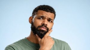 A man considers the differences of Xanax vs Ativan.