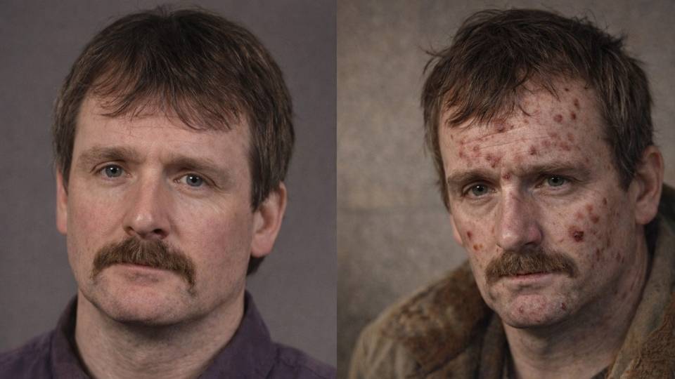 crystal meth's effects on you can manifest physically on your body.