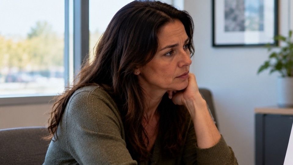 Woman reviewing information about how long heroin stays in your system and different drug test windows